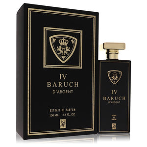 Iv Baruch D'argent Cologne By Dumont Paris Extrait De Parfum Spray (Unisex) for Men 3.4 oz