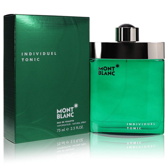 Individuel Tonic Eau De Toilette Spray By Mont Blanc for Men 2.5 oz