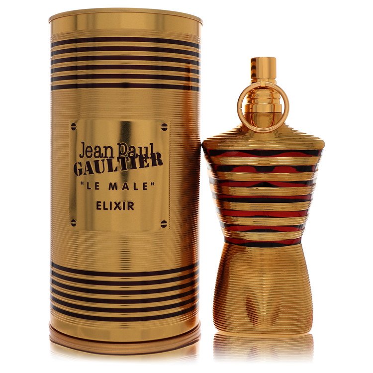 Jean Paul Gaultier Le Male Elixir Cologne Parfum Spray By Jean Paul Gaultier for Men 4.2 oz