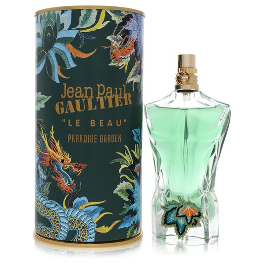 Jean Paul Gaultier Le Beau Paradise Garden Cologne By Jean Paul Gaultier Eau De Parfum Spray for Men 2.5 oz