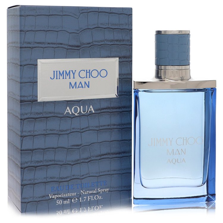 Jimmy Choo Man Aqua Cologne Eau De Toilette Spray By Jimmy Choo for Men 1.7 oz