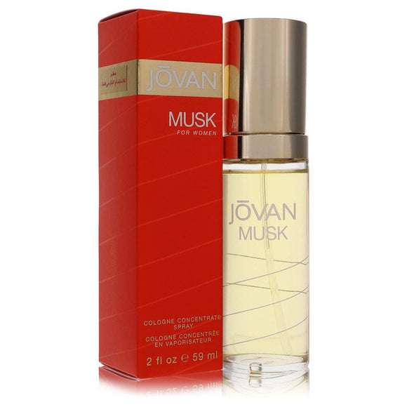 Jovan Musk Cologne Concentrate Spray By Jovan for Women 2 oz