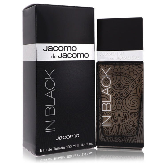 Jacomo De Jacomo In Black Eau De Toilette Spray By Jacomo for Men 3.4 oz