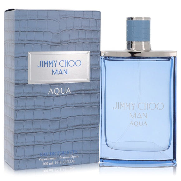 Jimmy Choo Man Aqua Cologne By Jimmy Choo Eau De Toilette Spray for Men 3.3 oz