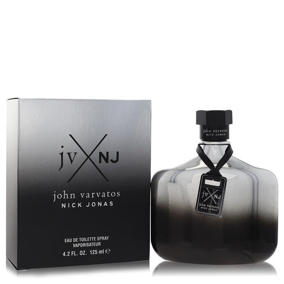 John Varvatos Nick Jonas Jv X Nj Eau De Toilette Spray (Silver Edition) By John Varvatos for Men 4.2 oz