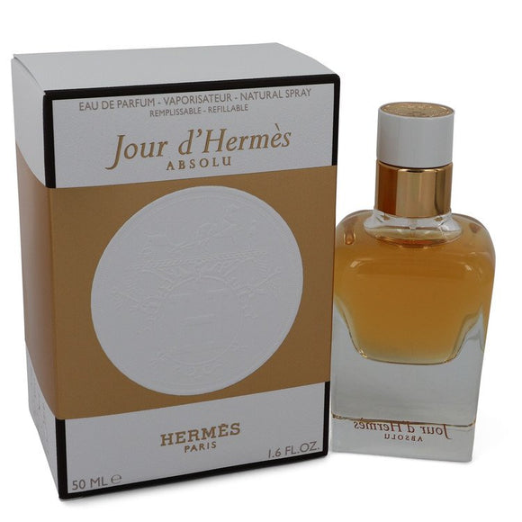 Jour D'hermes Absolu Perfume By Hermes Eau De Parfum Spray Refillable for Women 1.6 oz