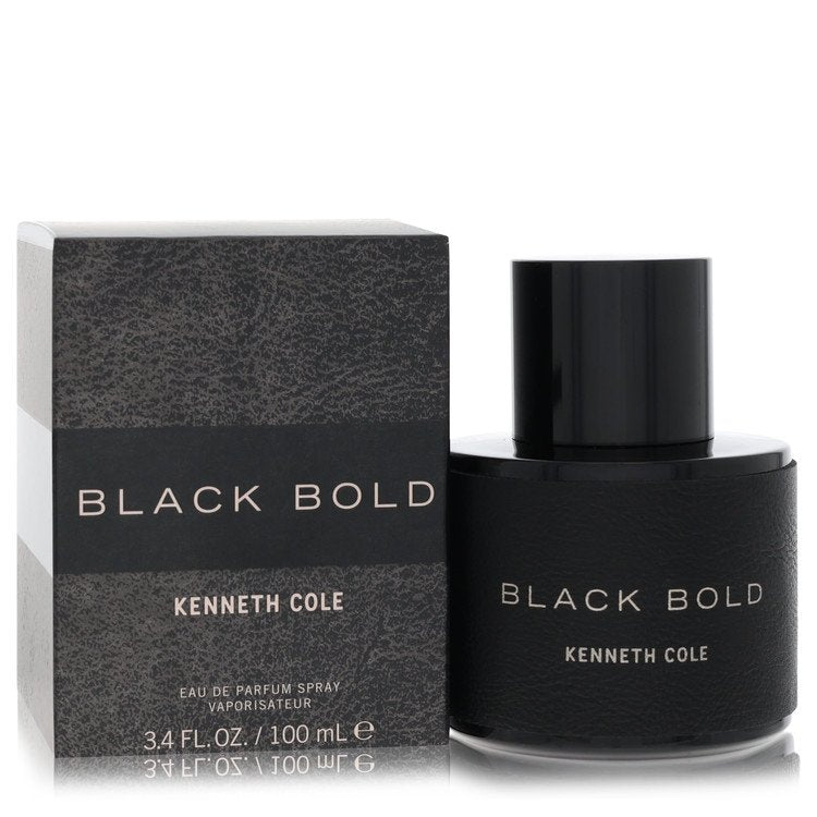 Kenneth Cole Black Bold Eau De Parfum Spray By Kenneth Cole for Men 3.4 oz