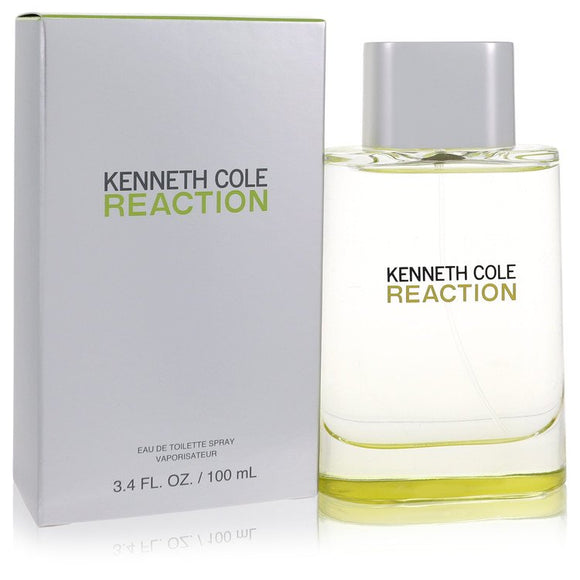 Kenneth Cole Reaction Eau De Toilette Spray By Kenneth Cole for Men 3.4 oz