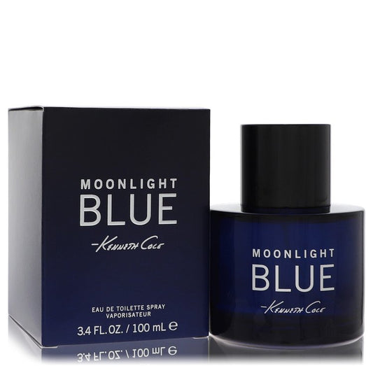 Kenneth Cole Moonlight Blue Cologne By Kenneth Cole Eau De Toilette Spray for Men 3.4 oz