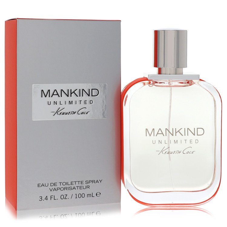 Kenneth Cole Mankind Unlimited Cologne By Kenneth Cole Eau De Toilette Spray for Men 3.4 oz