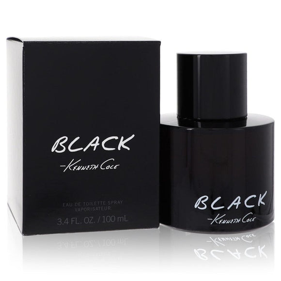 Kenneth Cole Black Eau De Toilette Spray By Kenneth Cole for Men 3.4 oz