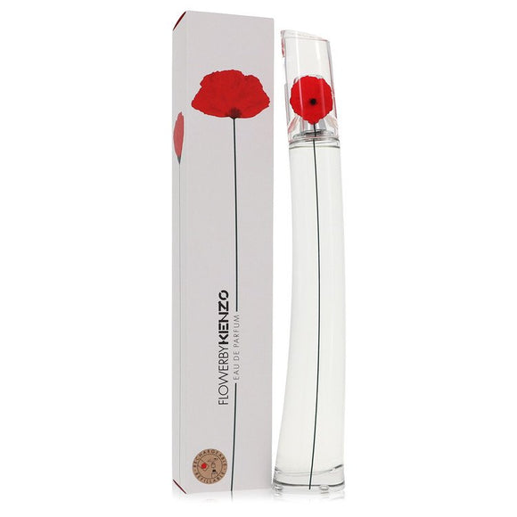 Kenzo Flower Eau De Parfum Spray Refillable By Kenzo for Women 3.4 oz