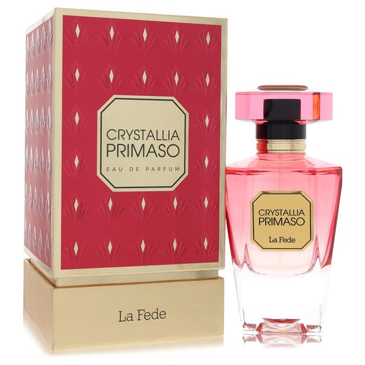Khadlaj La Fede Crystallia Primaso Eau De Parfum Spray By Khadlaj for Women 3.4 oz