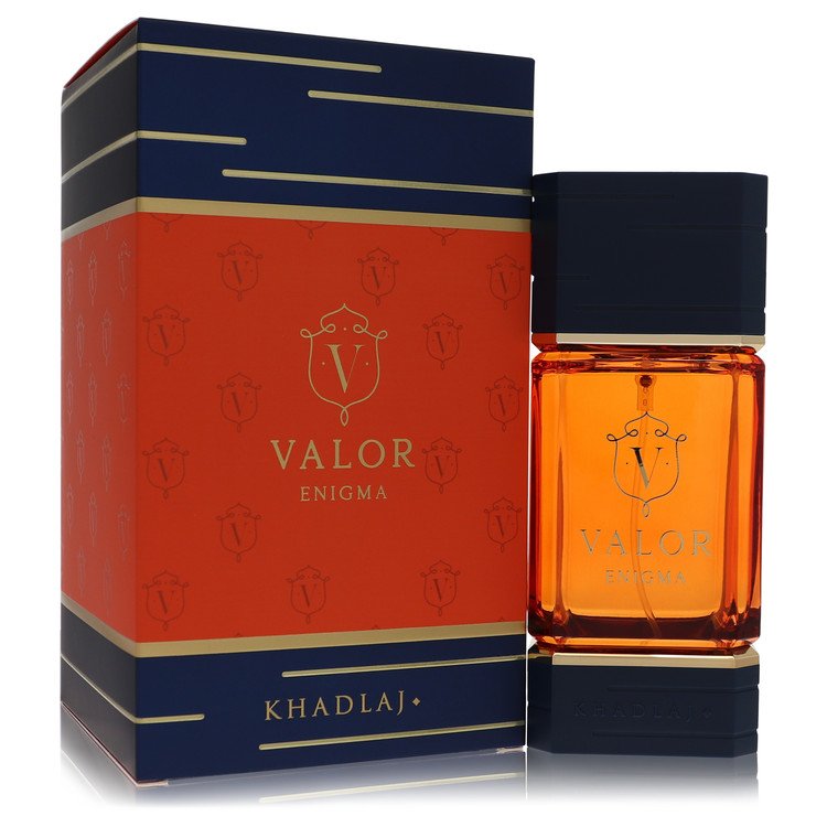 Khadlaj Valor Enigma Cologne By Khadlaj Eau De Parfum Spray for Men 3.4 oz
