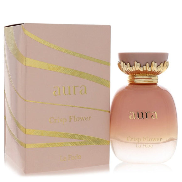 Khadlaj La Fede Aura Crisp Flower Eau De Parfum Spray By Khadlaj for Women 3.4 oz