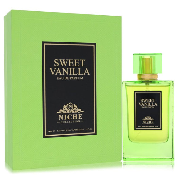 Khalis Sweet Vanilla Niche Collection Eau De Parfum Spray (Unisex) By Khalis for Men 3.4 oz