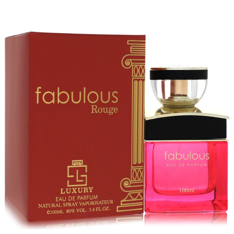 Khalis Fabulous Rouge Luxury Collection Eau De Parfum Spray By Khalis 3.4 oz for Women