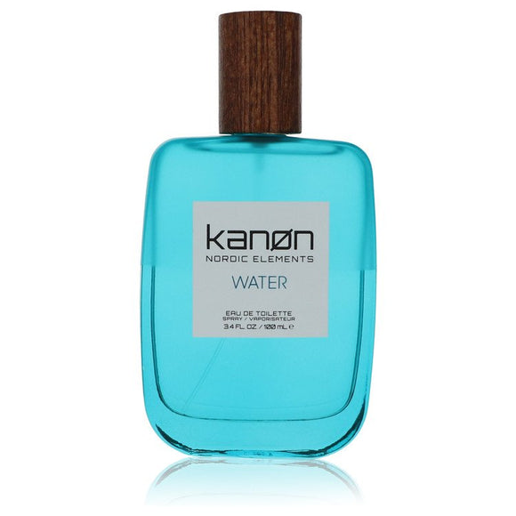Kanon Nordic Elements Water Eau De Toilette Spray (Unisex) By Kanon for Men 3.4 oz