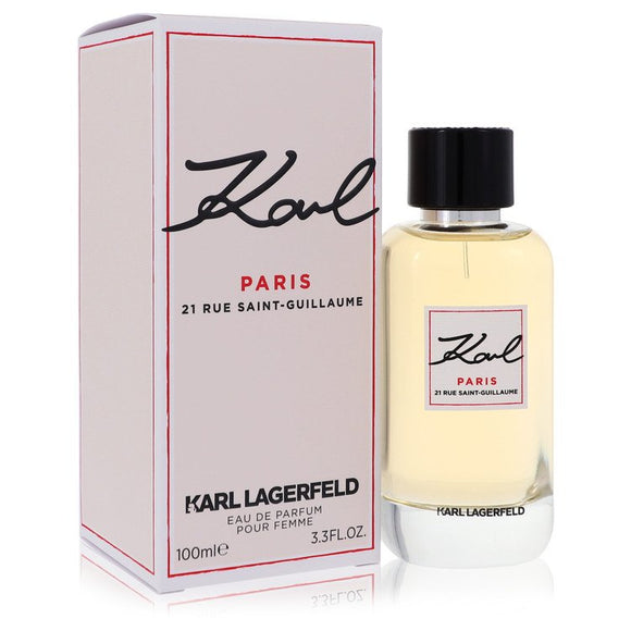 Karl Paris 21 Rue Saint Guillaume Eau De Parfum Spray By Karl Lagerfeld for Women 3.3 oz