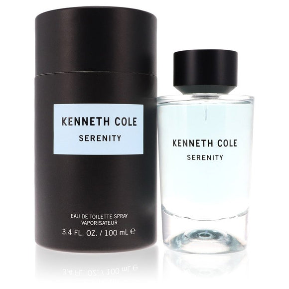 Kenneth Cole Serenity Eau De Toilette Spray (Unisex) By Kenneth Cole for Men 3.4 oz