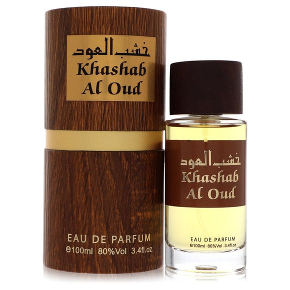 Khashab Al Oud Cologne By Rihanah Eau De Parfum Spray for Men 3.4 oz