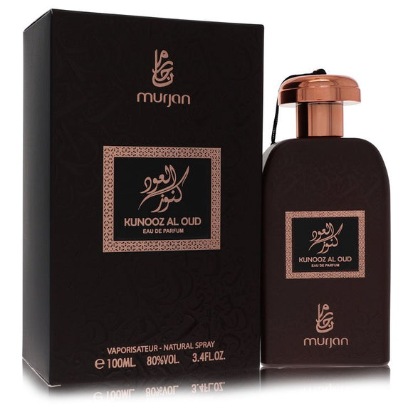 Dumont Murjan Kunooz Al Oud Cologne By Dumont Paris Eau De Parfum Spray (Unisex) for Men 3.4 oz