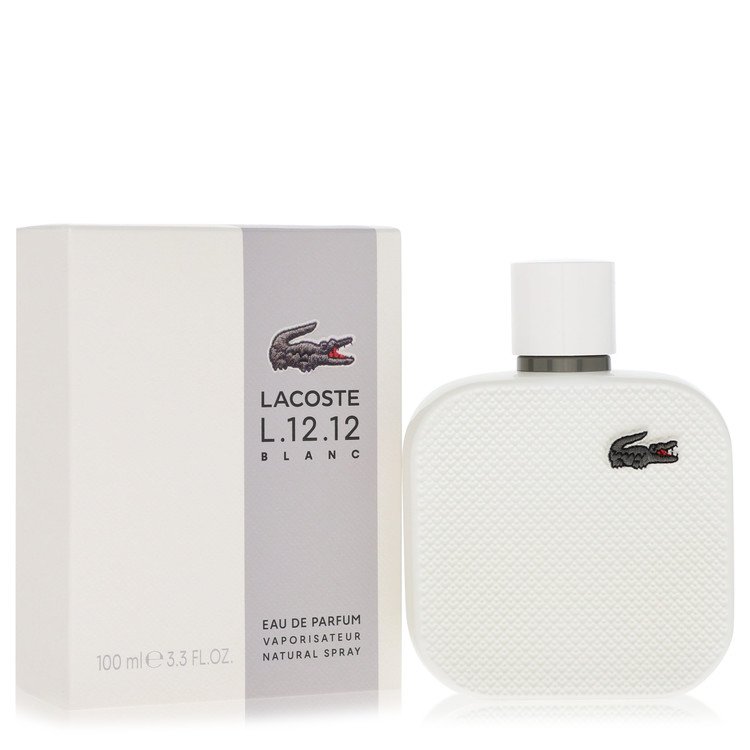 Lacoste Eau De Lacoste L.12.12 Blanc Cologne By Lacoste Eau De Parfum Spray for Men 3.3 oz