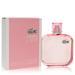 Lacoste Eau De Lacoste L.12.12 Rose Sparkling Perfume By Lacoste Eau De Toilette Spray for Women 3.3 oz