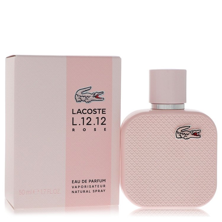 Lacoste Eau De Lacoste L.12.12 Rose Perfume By Lacoste Eau De Parfum Spray for Women 1.7 oz