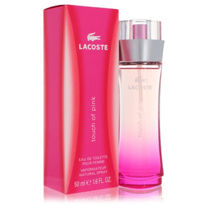 Touch Of Pink Eau De Toilette Spray By Lacoste for Women 1.6 oz