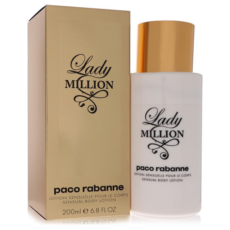 Lady Million Body Lotion By Paco Rabanne for Women 6.8 oz