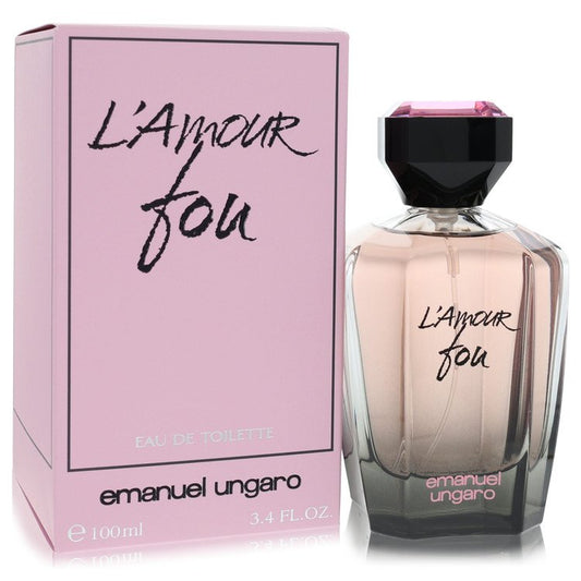 L'amour Fou Eau De Toilette Spray By Ungaro for Women 3.4 oz