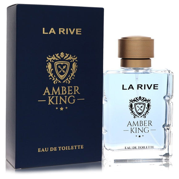 La Rive Amber King Cologne By La Rive Eau De Toilette Spray for Men 3.4 oz
