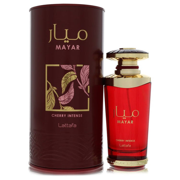 Lattafa Mayar Cherry Intense Eau De Parfum Spray By Lattafa for Women 3.4 oz