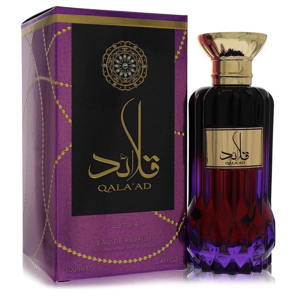 Lattafa Qala'ad Perfume By Lattafa Eau De Parfum Spray (Unisex) for Women 3.4 oz