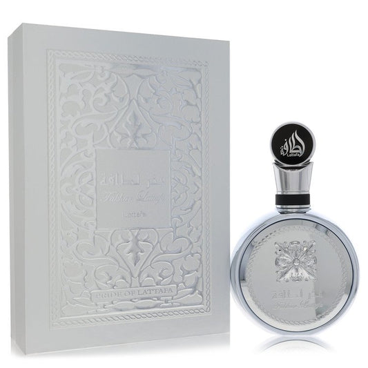 Lattafa Fakhar Platin Eau De Parfum Spray (Unisex) By Lattafa for Men 3.4 oz