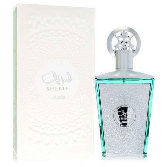 Lattafa Sherif Eau De Parfum Spray (Unisex) By Lattafa for Men 3.4 oz