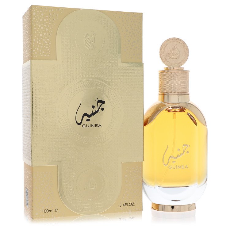 Lattafa Guinea Cologne By Lattafa Eau De Parfum Spray (Unisex) for Men 3.4 oz