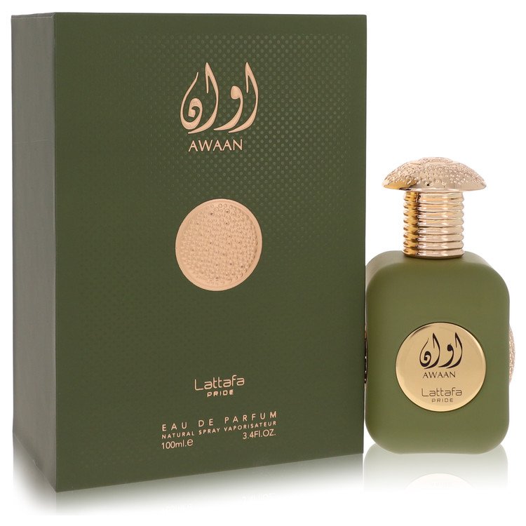 Lattafa Pride Awaan Cologne By Lattafa Eau De Parfum Spray (Unisex) for Men 3.4 oz