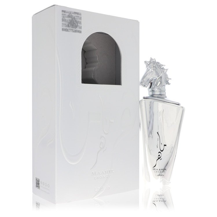 Lattafa Maahir Legacy Cologne By Lattafa Eau De Parfum Spray for Men 3.4 oz