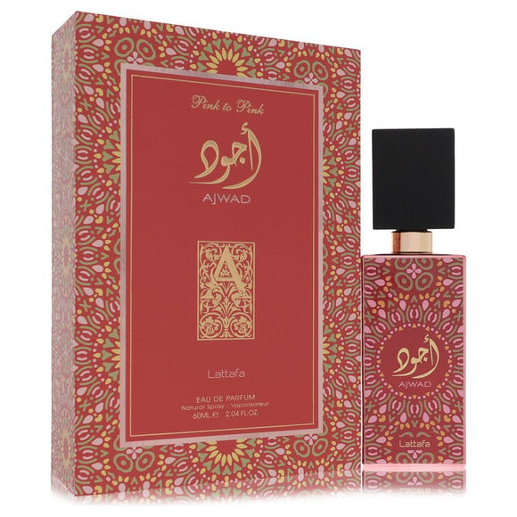 Lattafa Ajwad Pink To Pink Eau De Parfum Spray (Unisex) By Lattafa for Women 2 oz