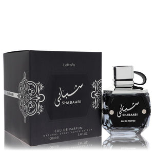 Lattafa Shabaabi Cologne By Lattafa Eau De Parfum Spray (Unisex) for Men 3.4 oz