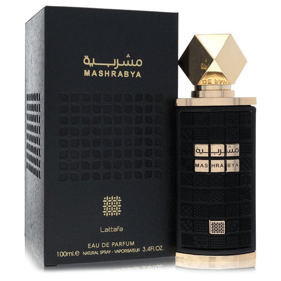 Lattafa Mashrabya Eau De Parfum Spray (Unisex) By Lattafa for Women 3.4 oz