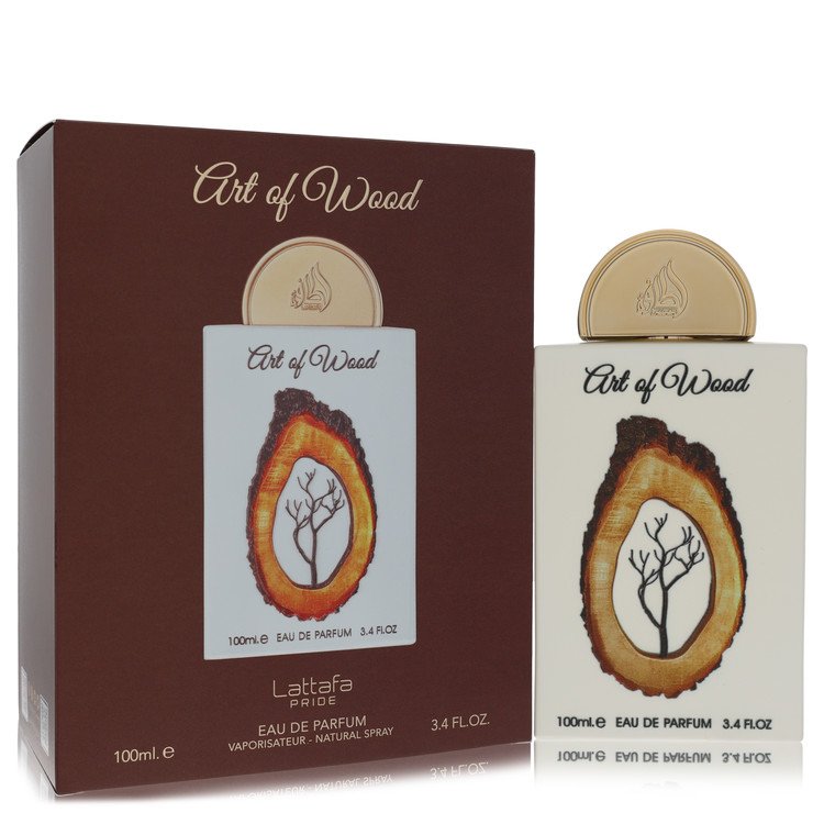 Lattafa Pride Art Of Wood Eau De Parfum Spray (Unisex) By Lattafa for Men 3.4 oz