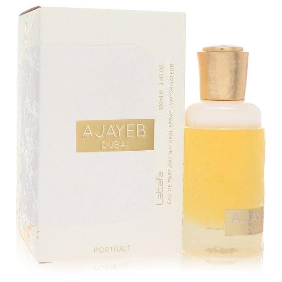 Lattafa Ajayeb Dubai Portrait Cologne By Lattafa Eau De Parfum Spray (Unisex) for Men 3.4 oz