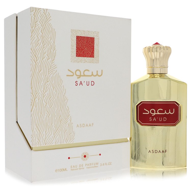 Lattafa Asdaaf Sa'ud Perfume By Lattafa Eau De Parfum Spray (Unisex) for Women 3.4 oz