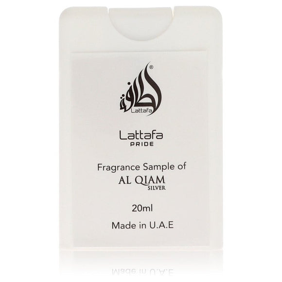 Lattafa Pride Al Qiam Silver Cologne By Lattafa Eau De Parfum Spray (Unisex Tester) for Men 0.68 oz