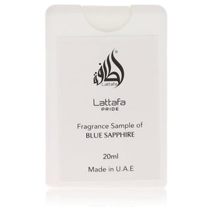 Lattafa Pride Blue Sapphire Cologne By Lattafa Eau De Parfum Spray (Unisex Tester) for Men 0.68 oz