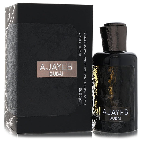 Lattafa Ajayeb Dubai Eau De Parfum Spray (Unisex) By Lattafa for Men 3.4 oz