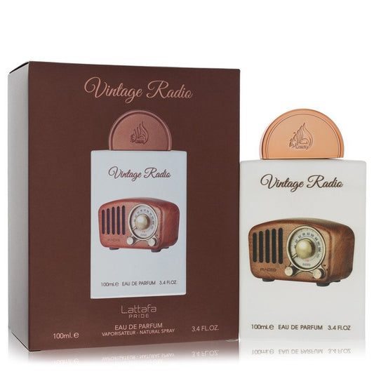 Lattafa Pride Vintage Radio Eau De Parfum Spray (Unisex) By Lattafa 3.4 oz for Men